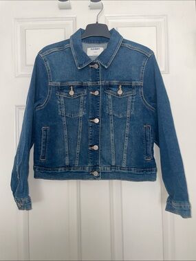 Old Navy Girls Classic Blue Denim Jacket